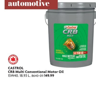 CRB Multi Conventional Motor Oil