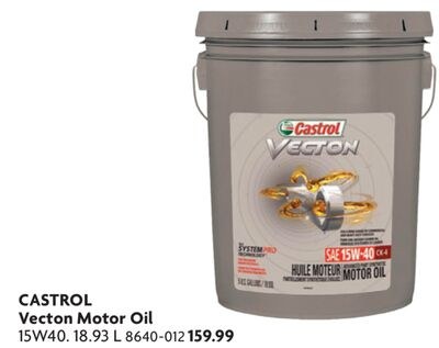 Vecton Motor Oil