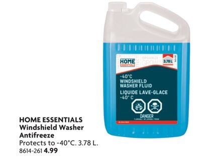 Windshield Washer Antifreeze