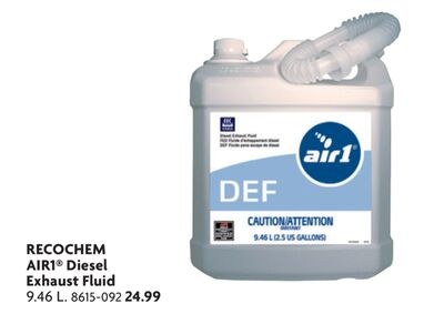 Diesel Exhaust Fluid