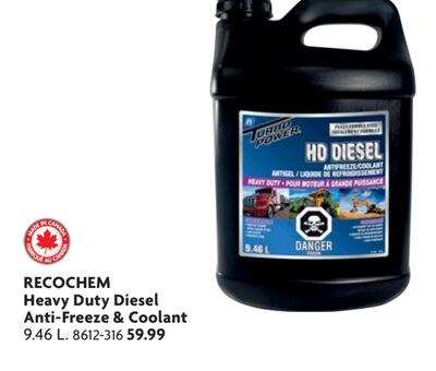 Heavy Duty Diesel Anti-Freeze & Coolant