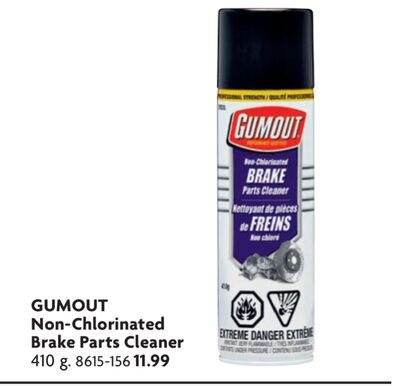 Non-Chlorinated Brake Parts Cleaner