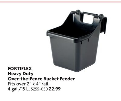 Heavy Duty Over-the-Fence Bucket Feeder