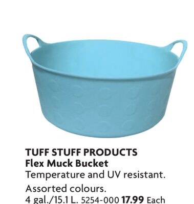 Flex Muck Bucket