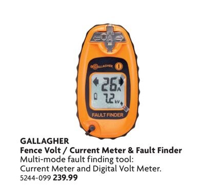 Fence Volt/Current Meter & Fault Finder