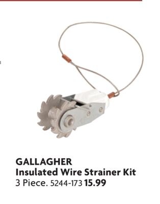 Insulated Wire Strainer Kit