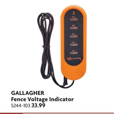 Fence Voltage Indicator