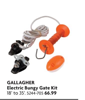 Electric Bungy Gate Kit