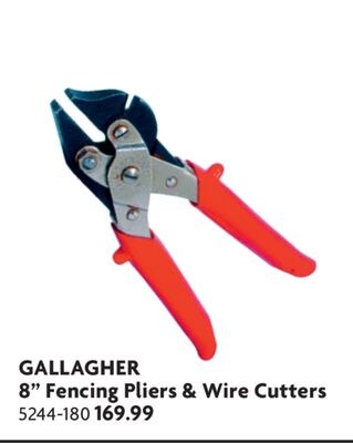 8" Fencing Pliers & Wire Cutters