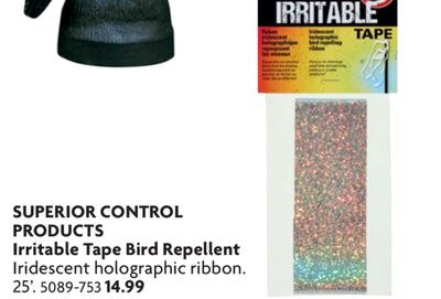 Irritable Tape Bird Repellent