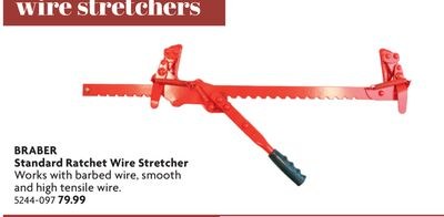 BRABER Standard Ratchet Wire Stretcher