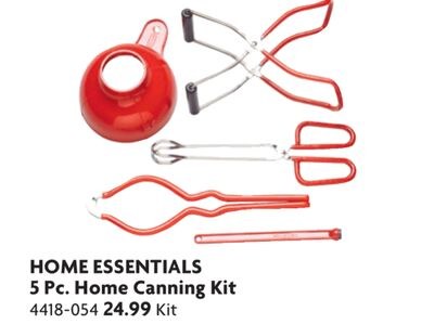5 Pc. Home Canning Kit