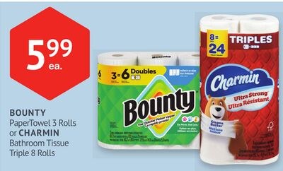 BOUNTY or CHARMIN