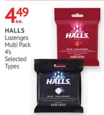 HALLS Lozenges Multi Pack