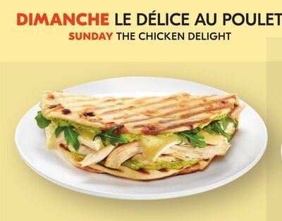 LE DÉLICE AU POULET