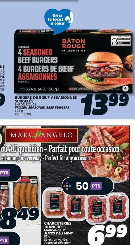 Scène Bacon Précuit