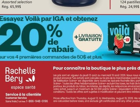 PROTÉINES DE PERFORMANCE À BASE DE PLANTES VEGA…