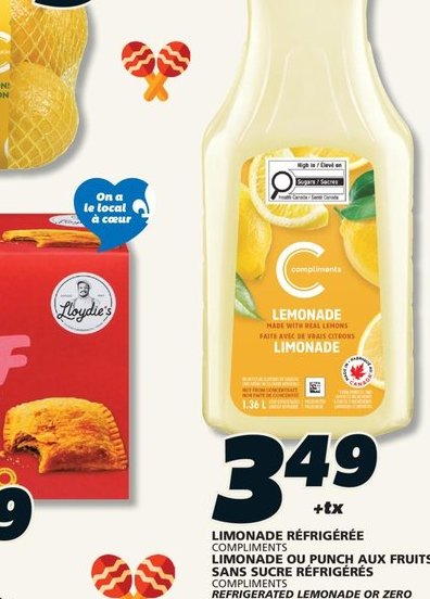 Limonade Refrigérée