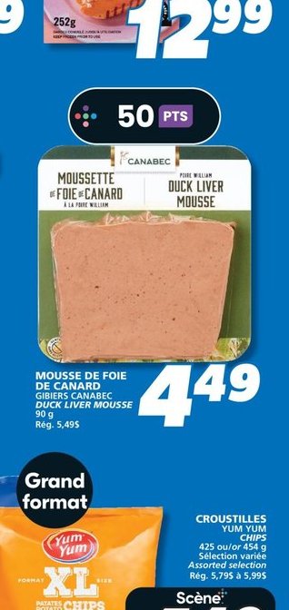 Guédilles au Homard Surgélées