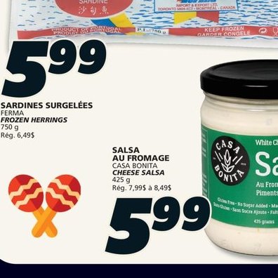 Salsa au Fromage Compliments