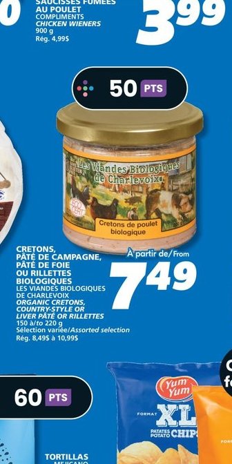 Saucisses Fumées Valu Fumées