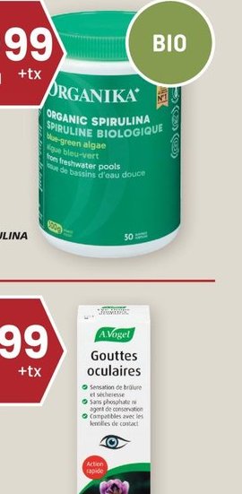 SPIRULINE BIOLOGIQUE ORGANIKA ORGANIC SPIRULINA