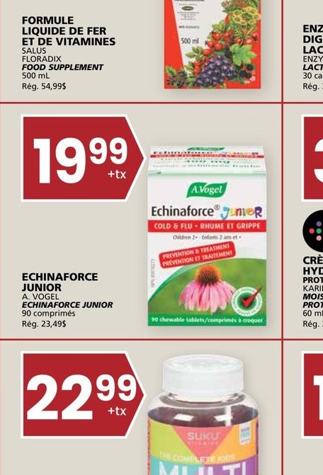 Formule Equilibre et Vitamines Food Supplement
