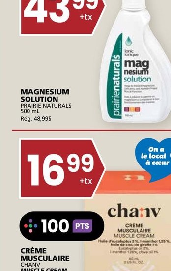 Magnesium Solution Prairie Naturals
