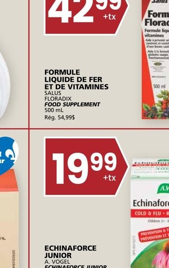 Formule minéraux et vitamines