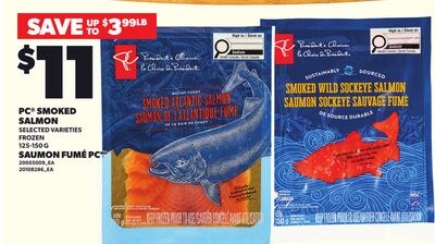 PC® SMOKED SALMON, 125-150 G