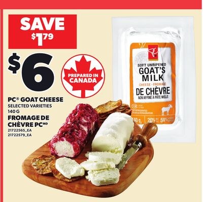 PC® GOAT CHEESE, 140 G