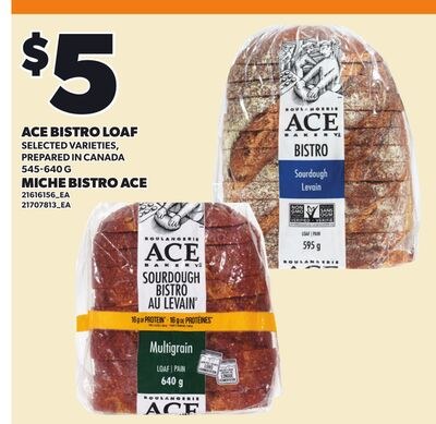 ACE BISTRO LOAF, 545-640 G