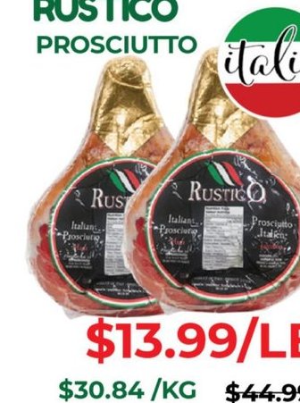 Rustico Prosciutto