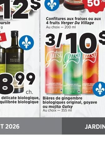 Confitures aux fraises ou aux 4 fruits Verger Du Village