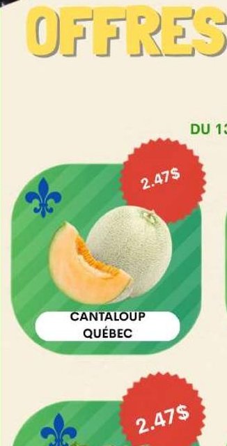 Cantaloup Québec