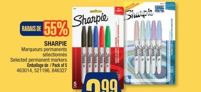 SHARPIE Selected permanent markers