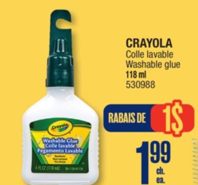 CRAYOLA Washable glue