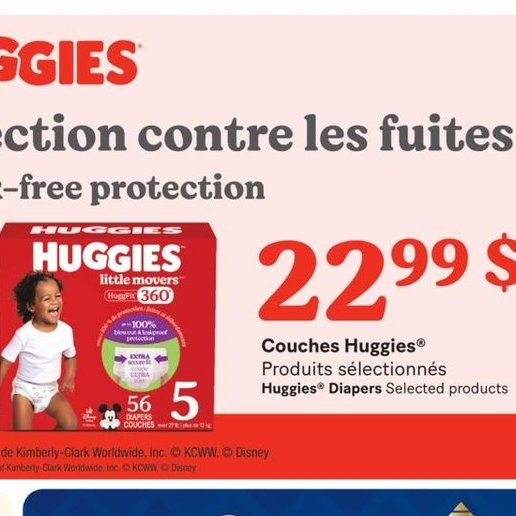 Couches Huggies Taille 5