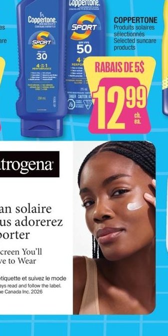 Coppertone Sport Sunscreen SPF 30