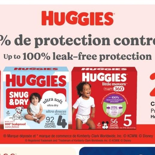 Couches Huggies Snug & Dry