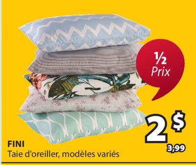 FINI Taie d'oreiller