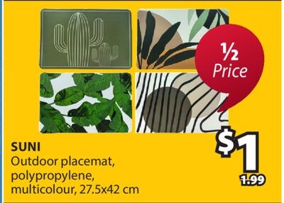 SUNI Outdoor placemat