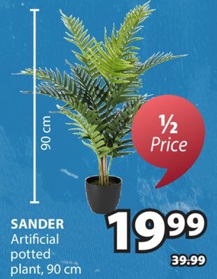 SANDER Artificial potted plant