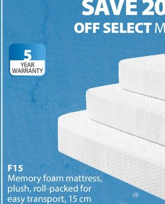 F15 Memory foam mattress