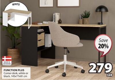 FUNCTION PLUS Corner desk