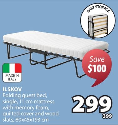 ILSKOV Folding guest bed