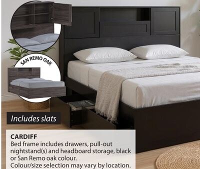 CARDIFF Bed frame