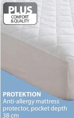 PROTEKTION Anti-allergy mattress protector