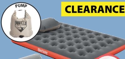 ROLL & RELAX Air Mattress, pillow pump