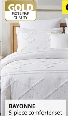 BAYONNE 5-piece comforter set